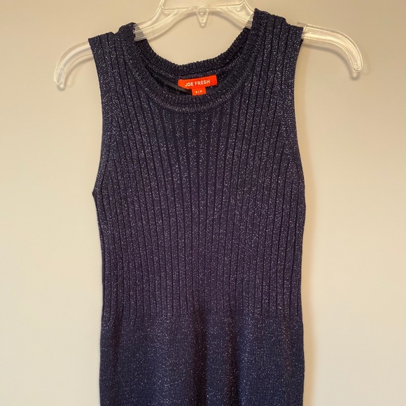 NWT Sparkly dark navy dress - Picture 6 of 7